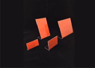 ঝুলন্ত এক্রাইলিক সাইন ধারক পরিষ্কার, plexiglass ওয়াল মাউন্ট সাইন ধারক
