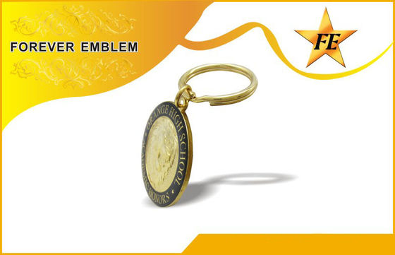কাস্টম ধাতু প্রোমোশনাল Keychains ব্যবসা উপহার জন্য / মেটাল চাবির রিং