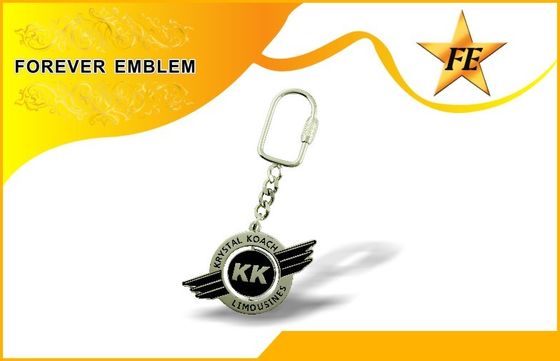 Nickle কলাই সঙ্গে দস্তা খাদ কাস্টম ধাতু প্রোমোশনাল Keychains