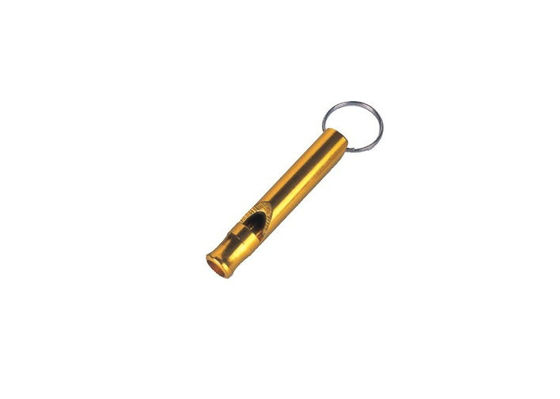 হলুদ জরুরী বাঁশি প্রোমোশনাল Keychains হাইকিং এবং মজার জন্য