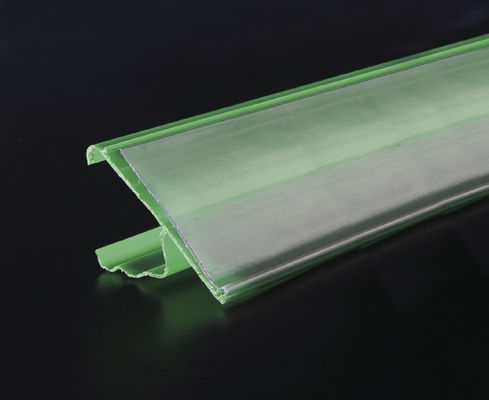 রঙিন Extruded সেল্ফ তথ্য ঢোকানো মূল্য ট্যাগ জন্য লেবেল হোল্ডার রেখাচিত্রমালা