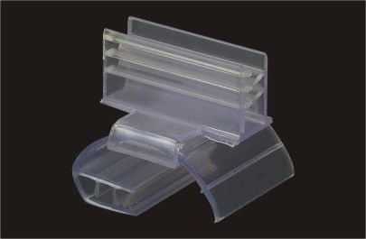 অর্থনৈতিক খুচরা প্লাস্টিক ট্যাগ হোল্ডার 28mm x এর 23mm এক্স 32 মিমি দোকানের জন্য