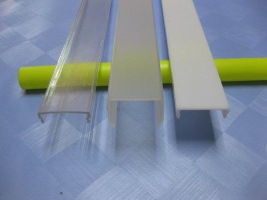 স্বচ্ছ Extruded প্লাস্টিক আকার সুপারমার্কেটে / দোকান পিভিসি তথ্য ফালা