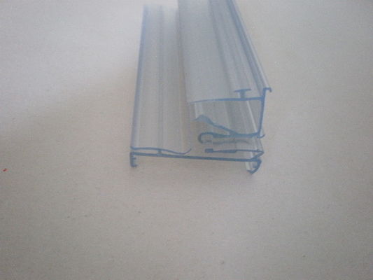 স্বচ্ছ Extruded প্লাস্টিক আকার সুপারমার্কেটে / দোকান পিভিসি তথ্য ফালা