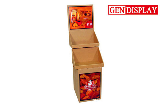 স্পাইস ফুডস পিচবোর্ড প্রদর্শন স্ট্যান্ড, প্রোমোশন খুচরা প্রদর্শন স্ট্যান্ড